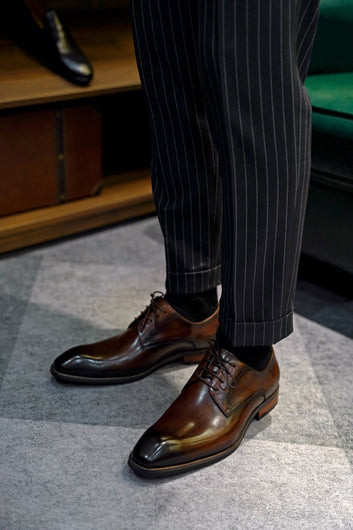 MenStyle Derby Leather Shoes